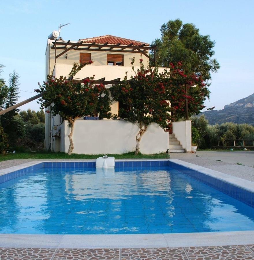 Villa With A Pool In Lefkogia Lefkogeia Dış mekan fotoğraf
